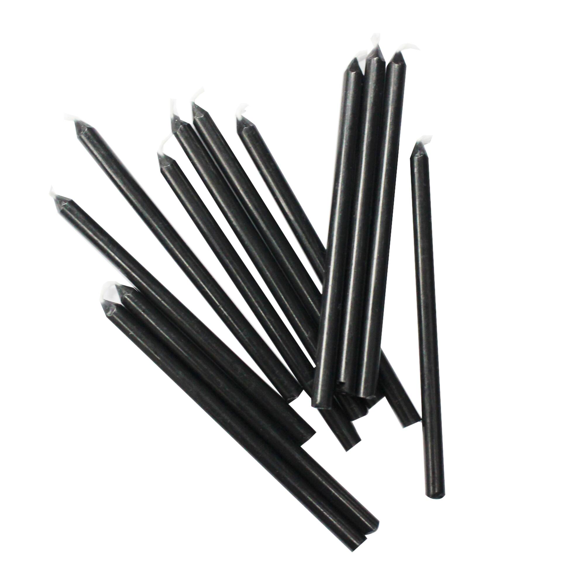 Black Candles by Celebrate It®, 12ct.